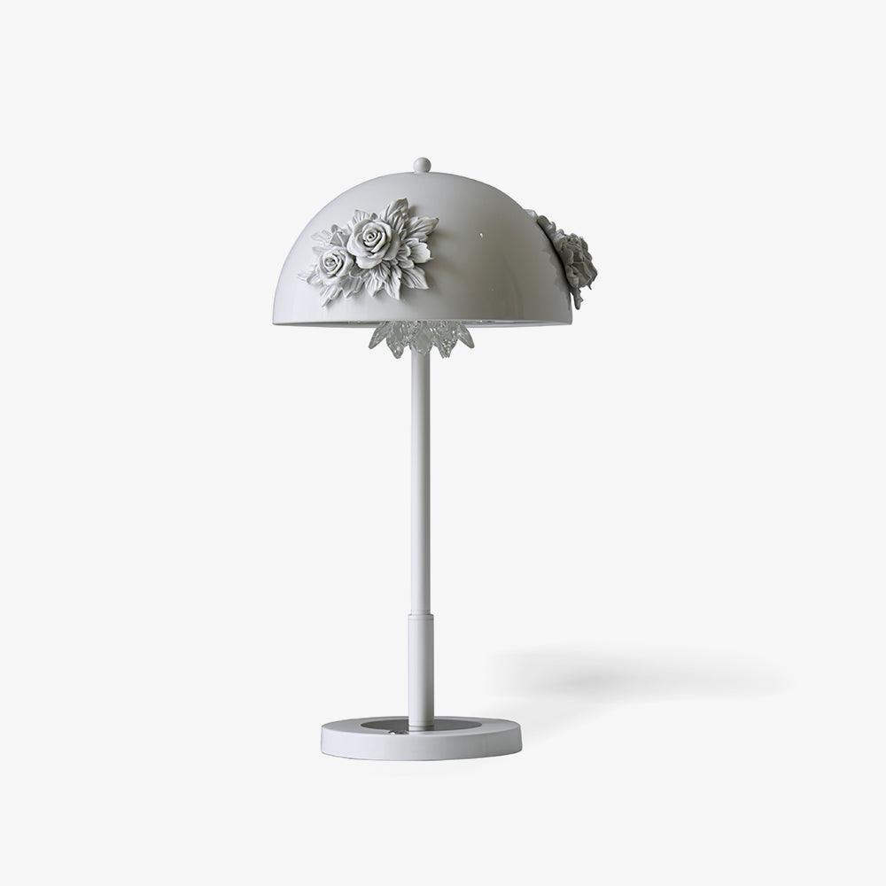 Meni Side Table Light Table Built-in Battery Lamp, Bedside Table Lamp, Metal, Dia 30 cm x H 60cm