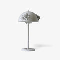 Meni Side Table Light Table Built-in Battery Lamp, Bedside Table Lamp, Metal, Dia 30 cm x H 60cm