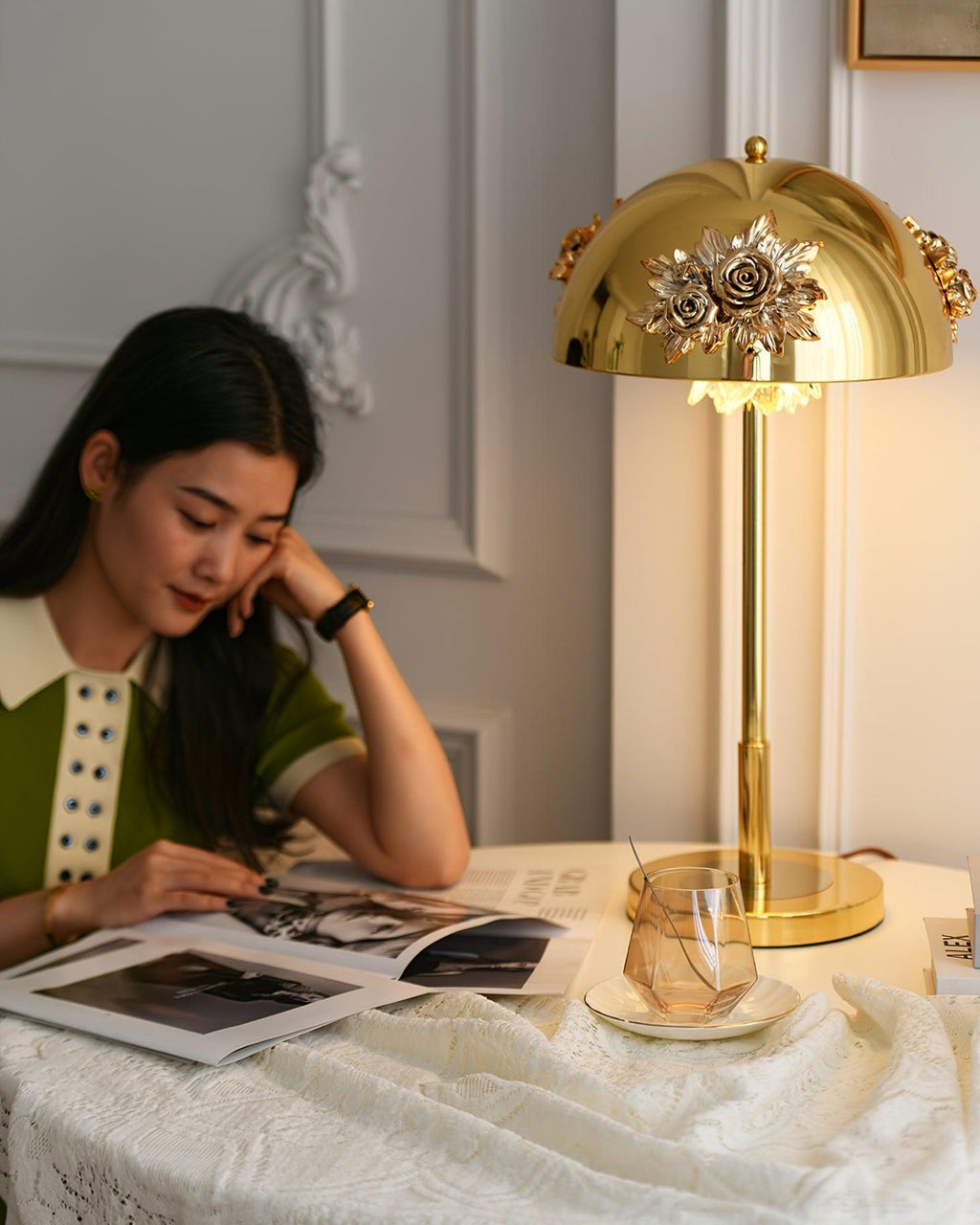 Meni Side Table Light Table Built-in Battery Lamp, Bedside Table Lamp, detail 13
