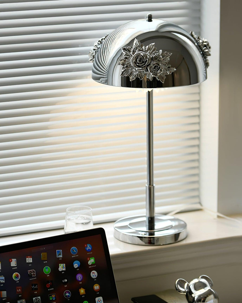 Meni Side Table Light Table Built-in Battery Lamp, Bedside Table Lamp, detail 14