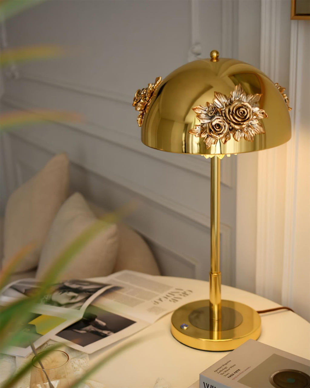 Meni Side Table Light Table Built-in Battery Lamp, Bedside Table Lamp, detail 8