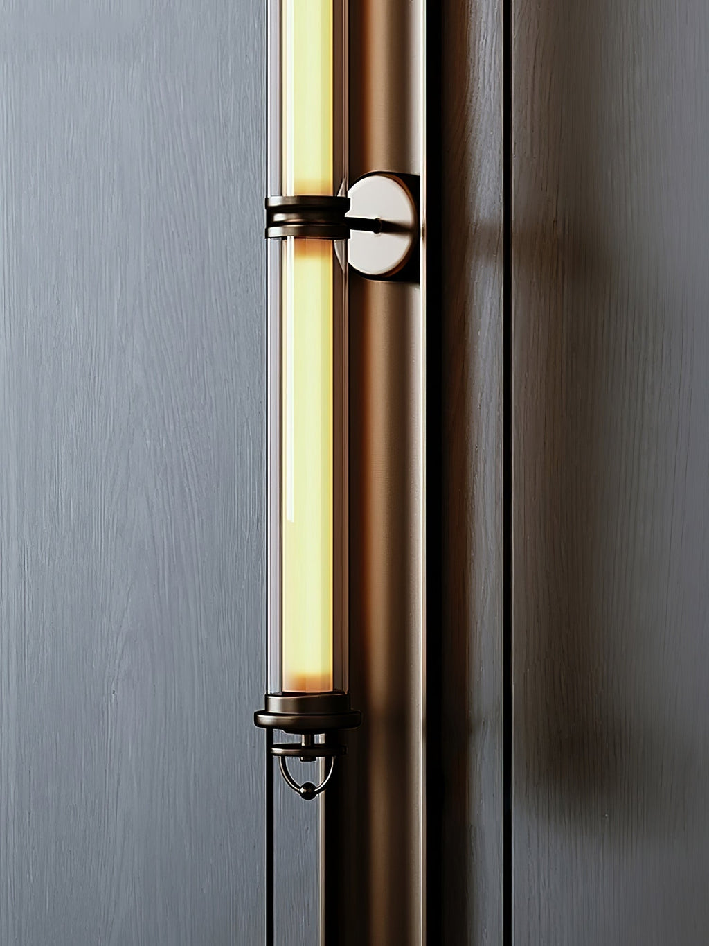 Meridian Vertical Wall Light, Hardwired Wall Sconce, detail 13