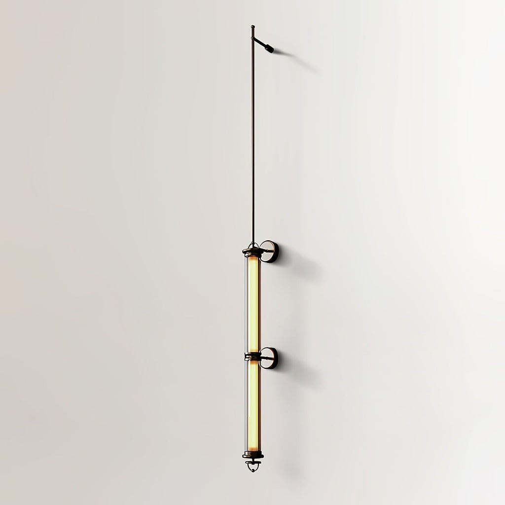 Meridian Vertical Wall Light, Hardwired Wall Sconce, detail 14