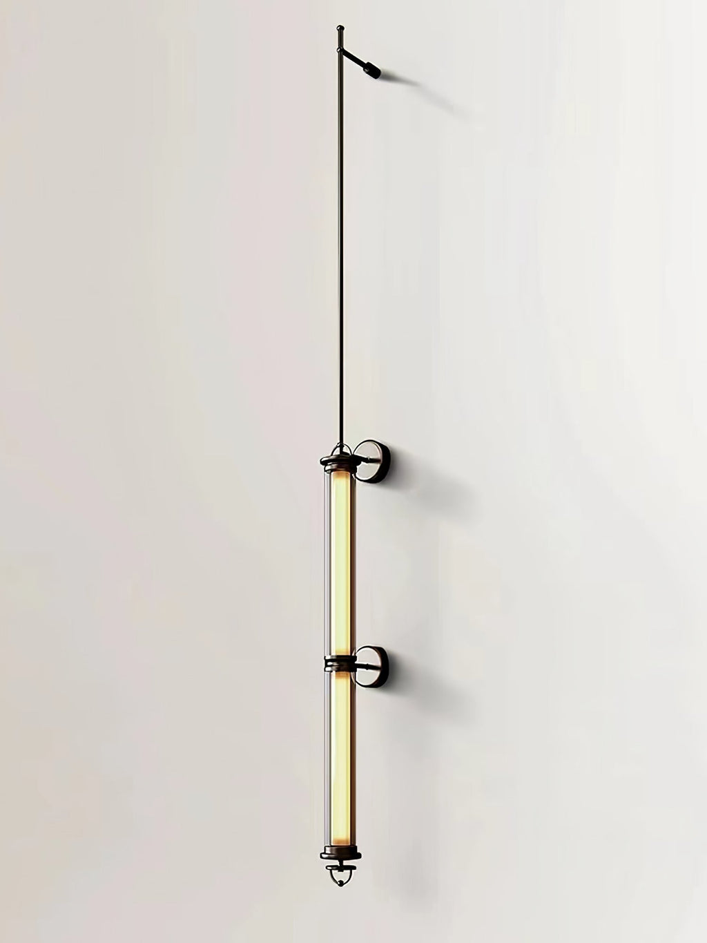 Meridian Vertical Wall Light, Hardwired Wall Sconce, detail 17