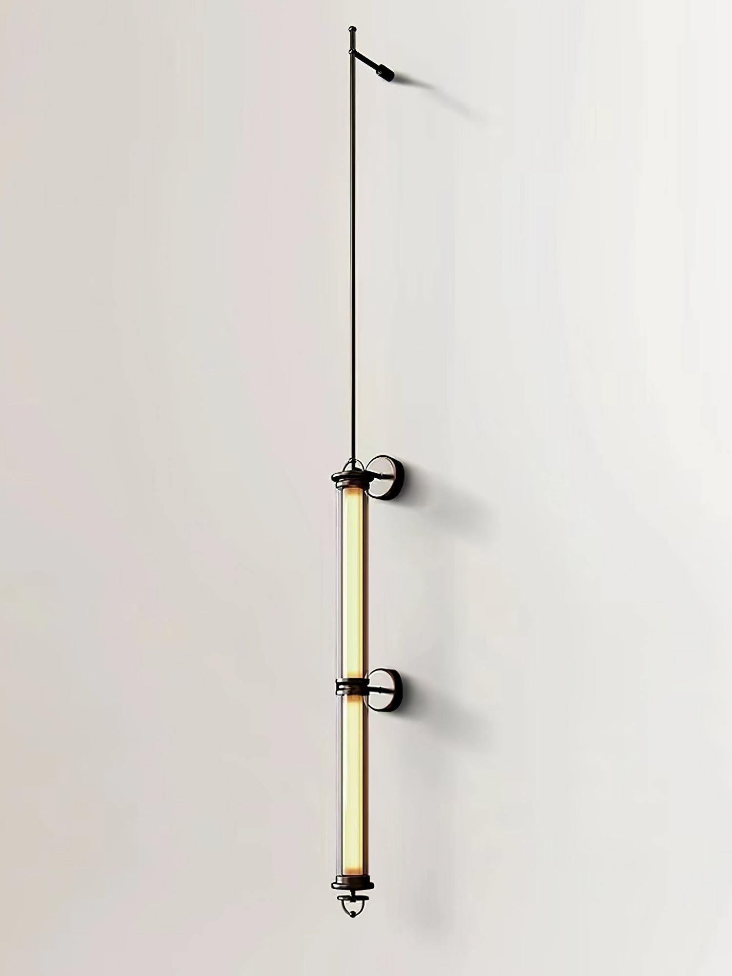 Meridian Vertical Wall Light, Hardwired Wall Sconce, detail 17