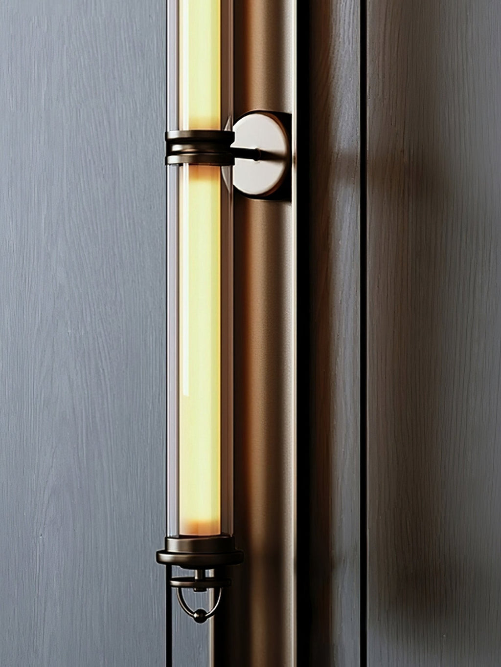 Meridian Vertical Wall Light, Hardwired Wall Sconce, detail 5