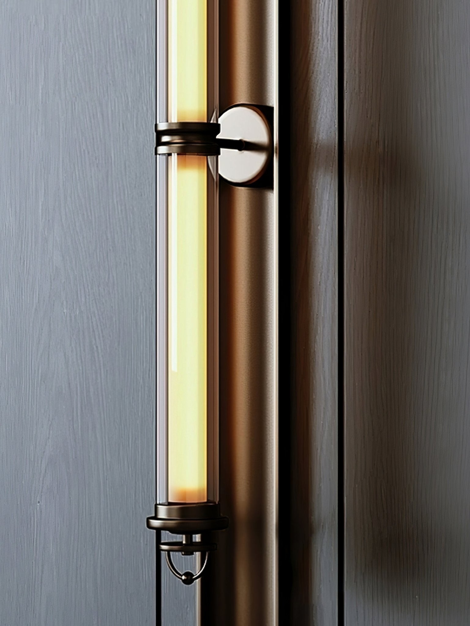 Meridian Vertical Wall Light, Hardwired Wall Sconce, detail 5