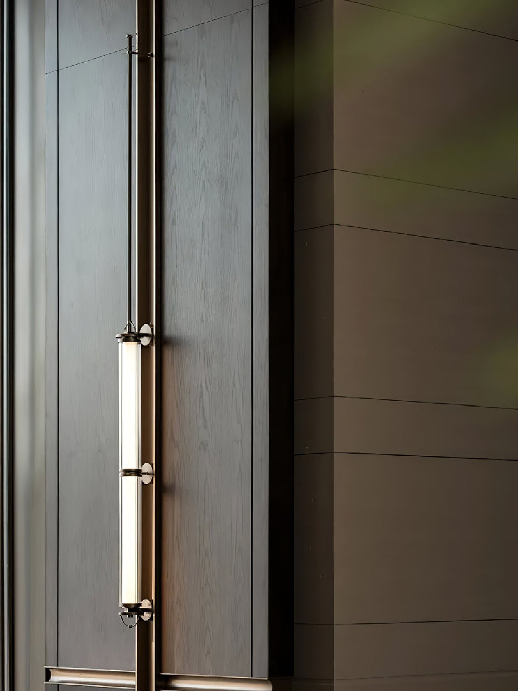 Meridian Vertical Wall Light, Hardwired Wall Sconce, detail 11