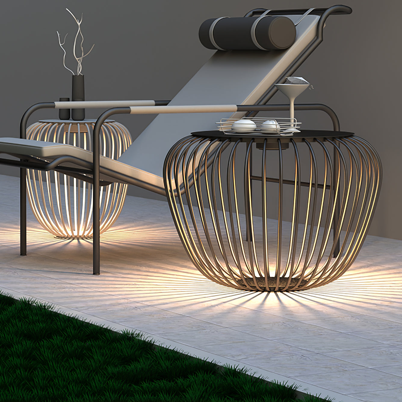 Meridiano Garden Exterior Table Light, Outdoor Wall Light, detail 53