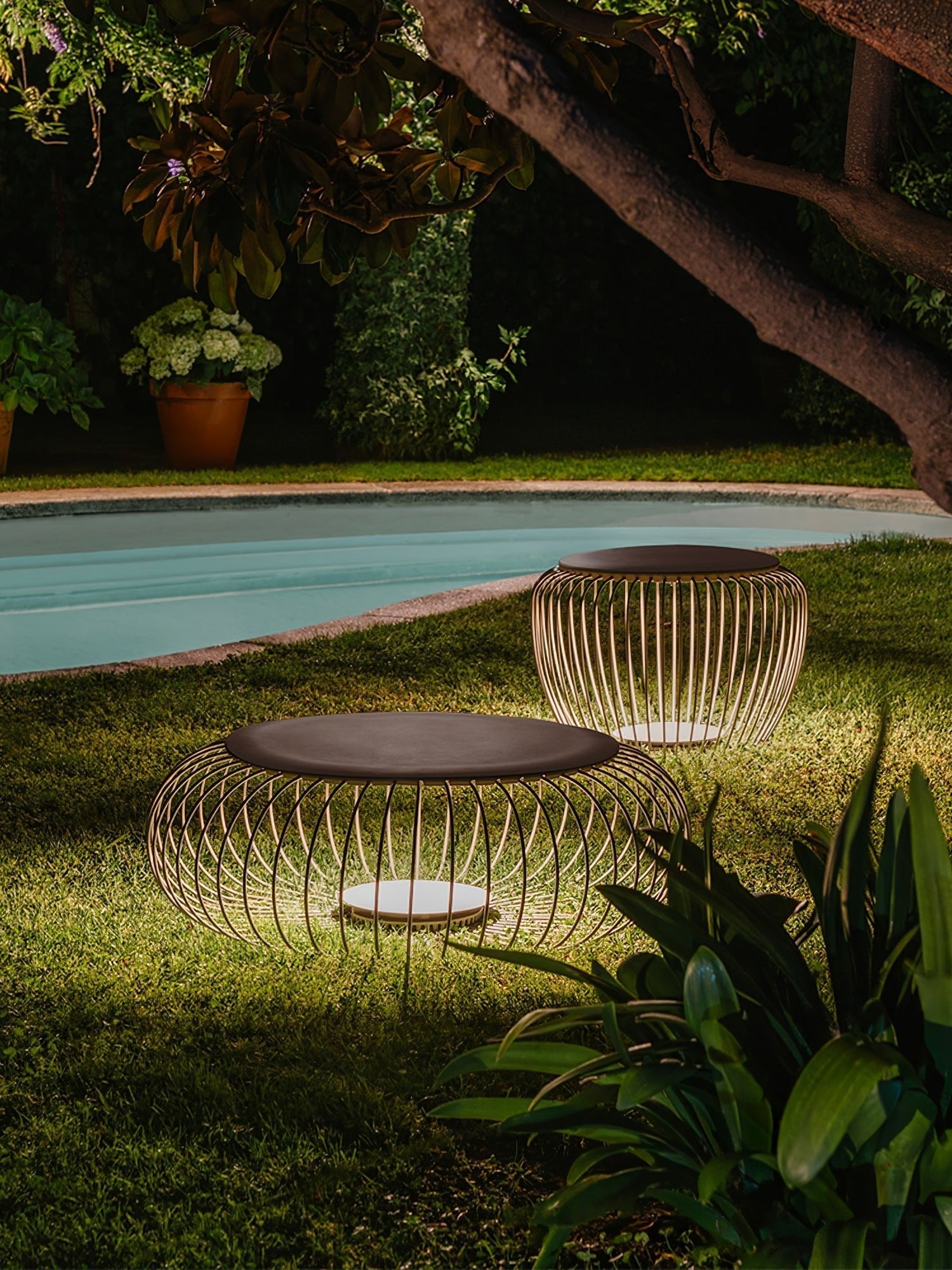 Meridiano Garden Exterior Table Light, Outdoor Wall Light, detail 7