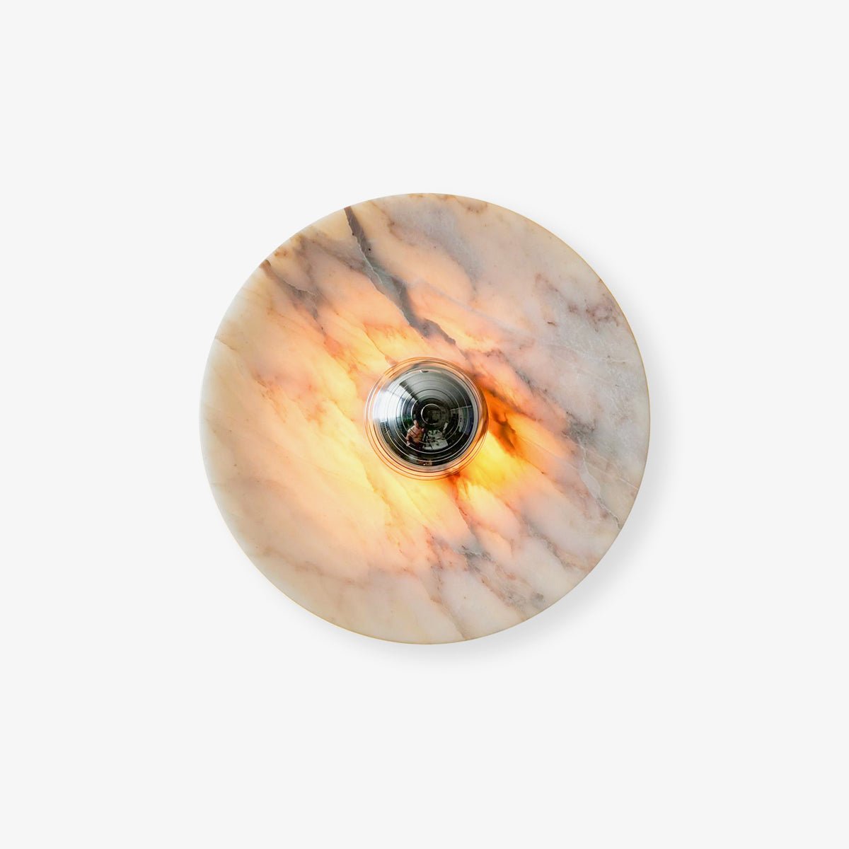 Messier Marble Wall Light, Hardwired Wall Sconce, detail 2
