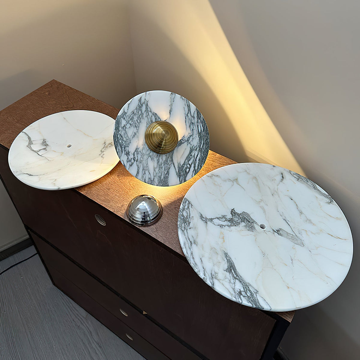 Messier Marble Wall Light, Hardwired Wall Sconce, detail 29