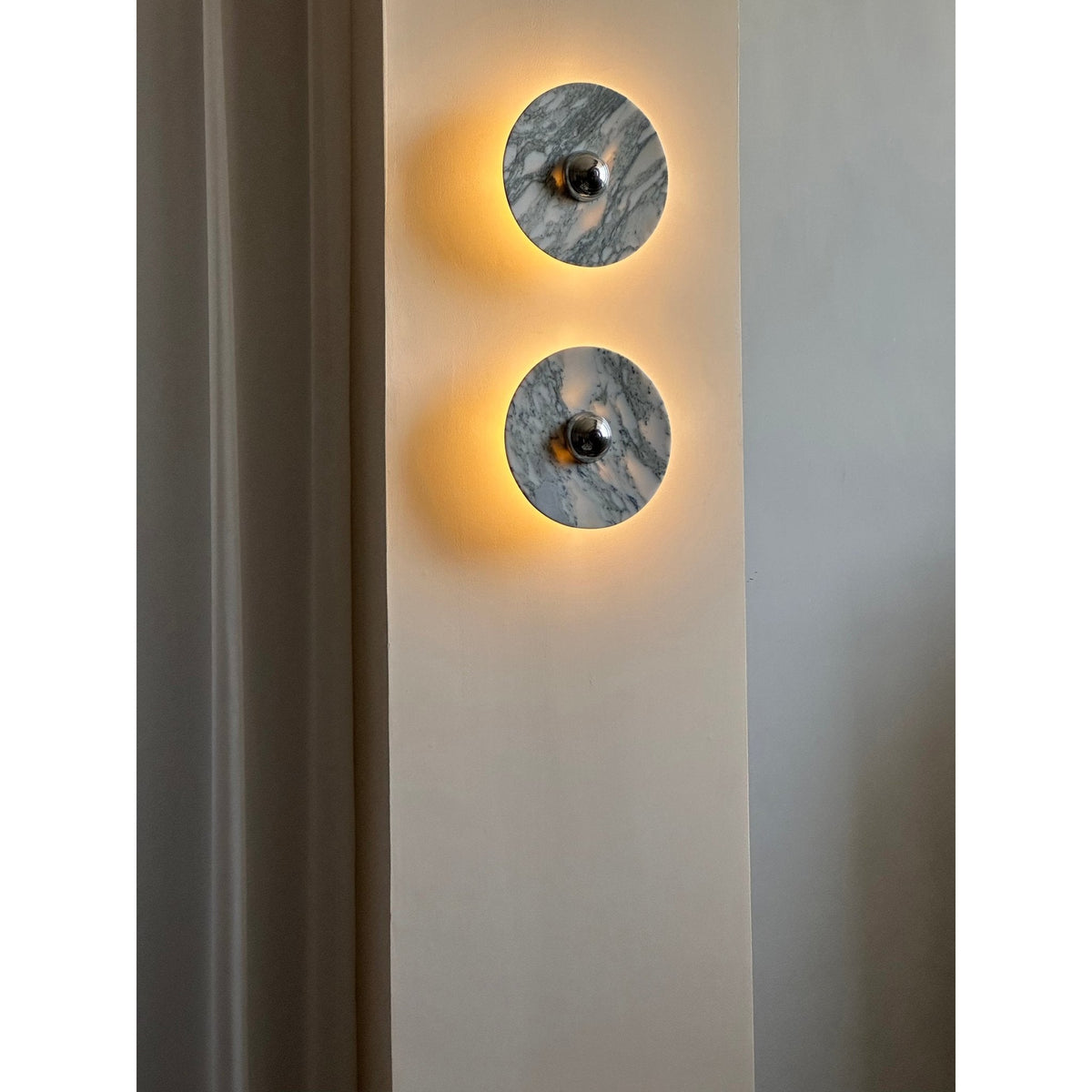 Messier Marble Rechargeable Wall Light, Bathroom Wall Sconce, detail 14