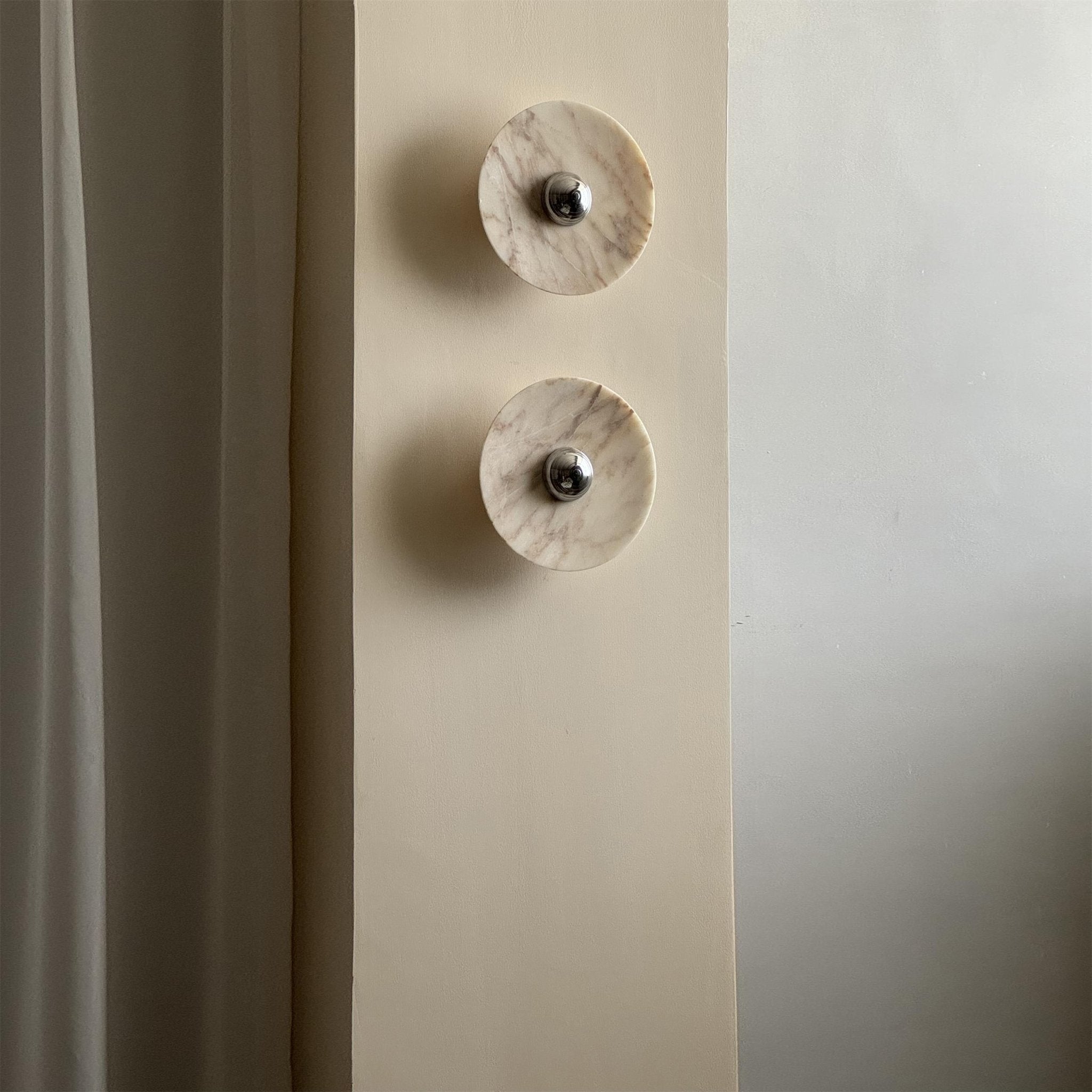 Messier Marble Rechargeable Wall Light, Bathroom Wall Sconce, detail 5