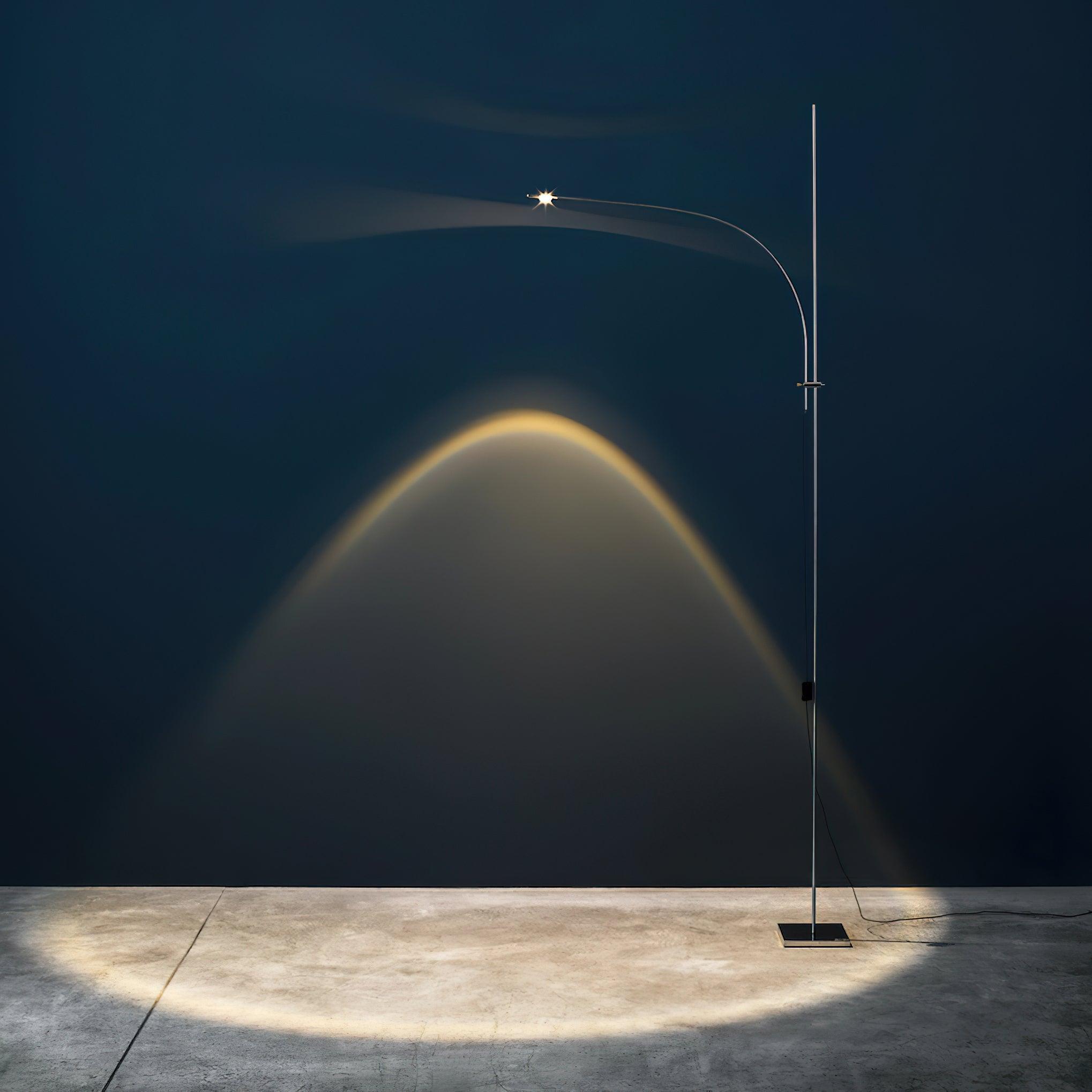 Metal Body Graceful Floor Light, Floor Lamp, detail 3