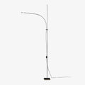Metal Body Graceful Floor Light, Floor Lamp, ∅ 7.9″ x H 63″