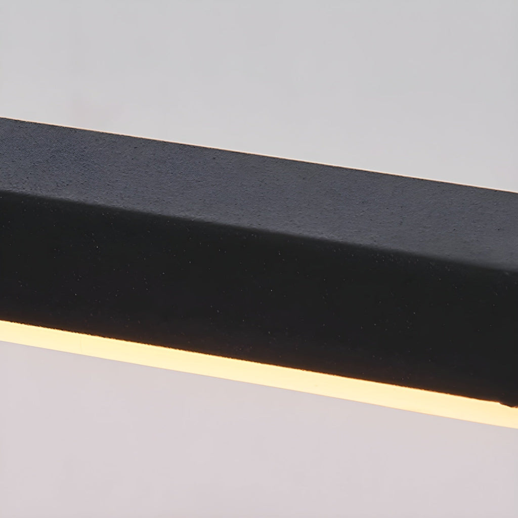 Metal Linear Mirror Wall Light, Hardwired Wall Sconce, detail 17