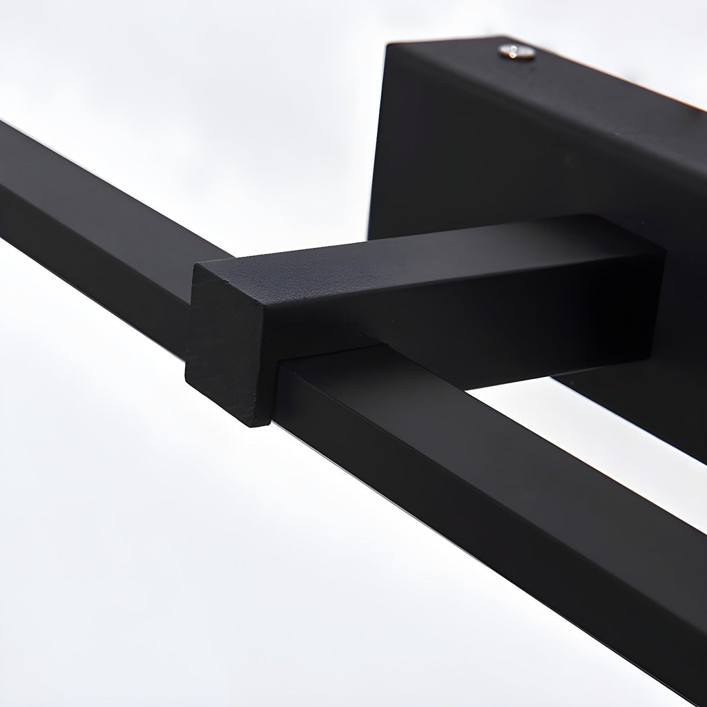 Metal Linear Mirror Wall Light, Hardwired Wall Sconce, detail 19
