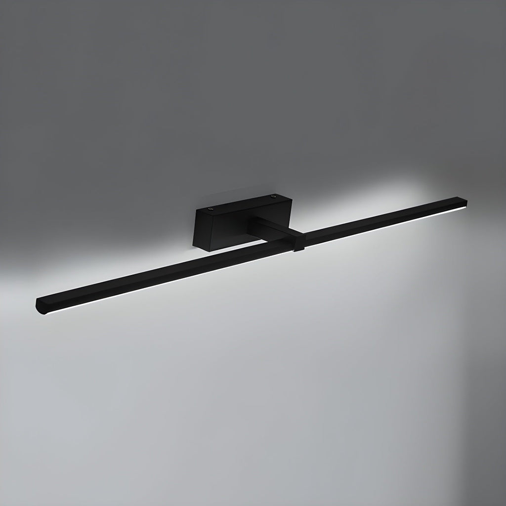 Metal Linear Mirror Wall Light, Hardwired Wall Sconce, detail 21