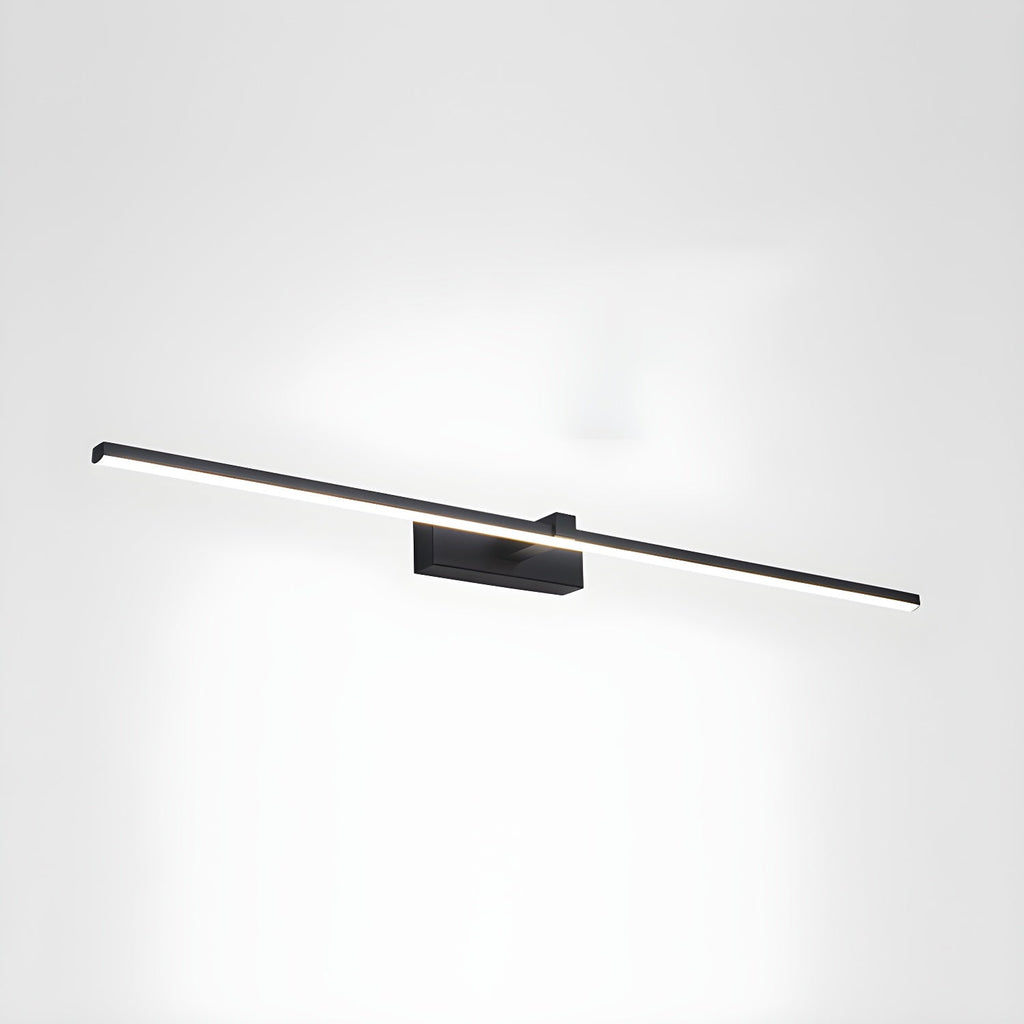 Metal Linear Mirror Wall Light, Hardwired Wall Sconce, detail 11