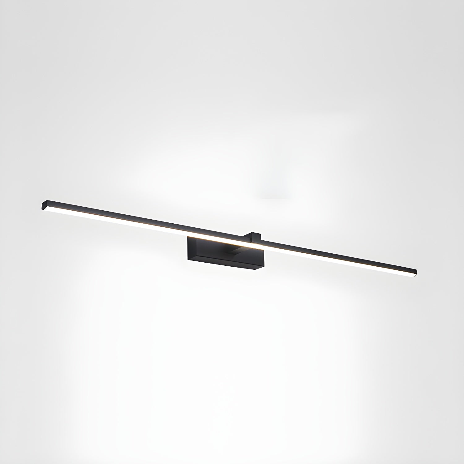 Metal Linear Mirror Wall Light, Hardwired Wall Sconce, detail 11
