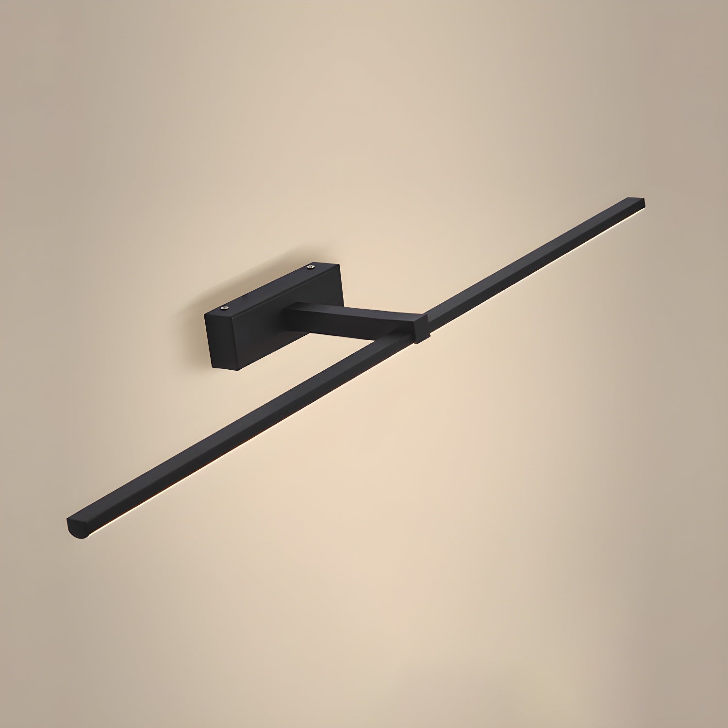 Metal Linear Mirror Wall Light, Hardwired Wall Sconce, detail 12