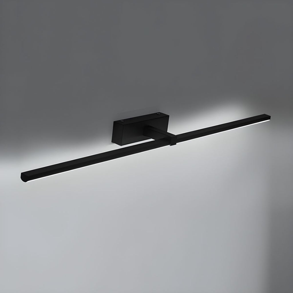 Metal Linear Mirror Wall Light, Hardwired Wall Sconce, detail 13