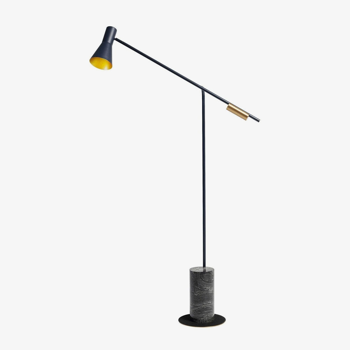 Metro Floor Light, Floor Lamp, Metal, ∅ 43.3″ x H 66.9″