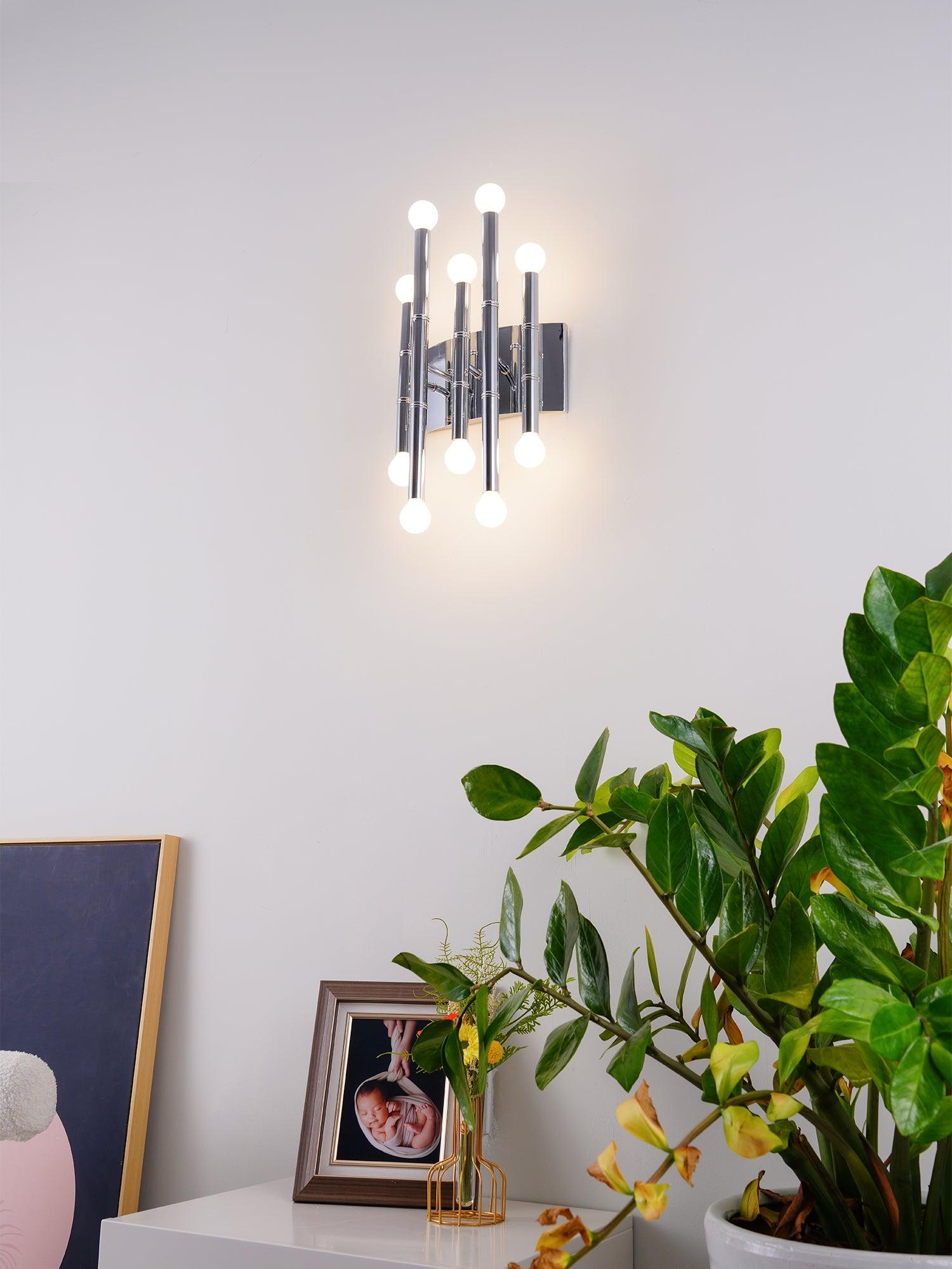 Meurice Sconce Wall Light - Dia 22cm x H 37cm Metal, Hardwired Wall Sconce, detail 13