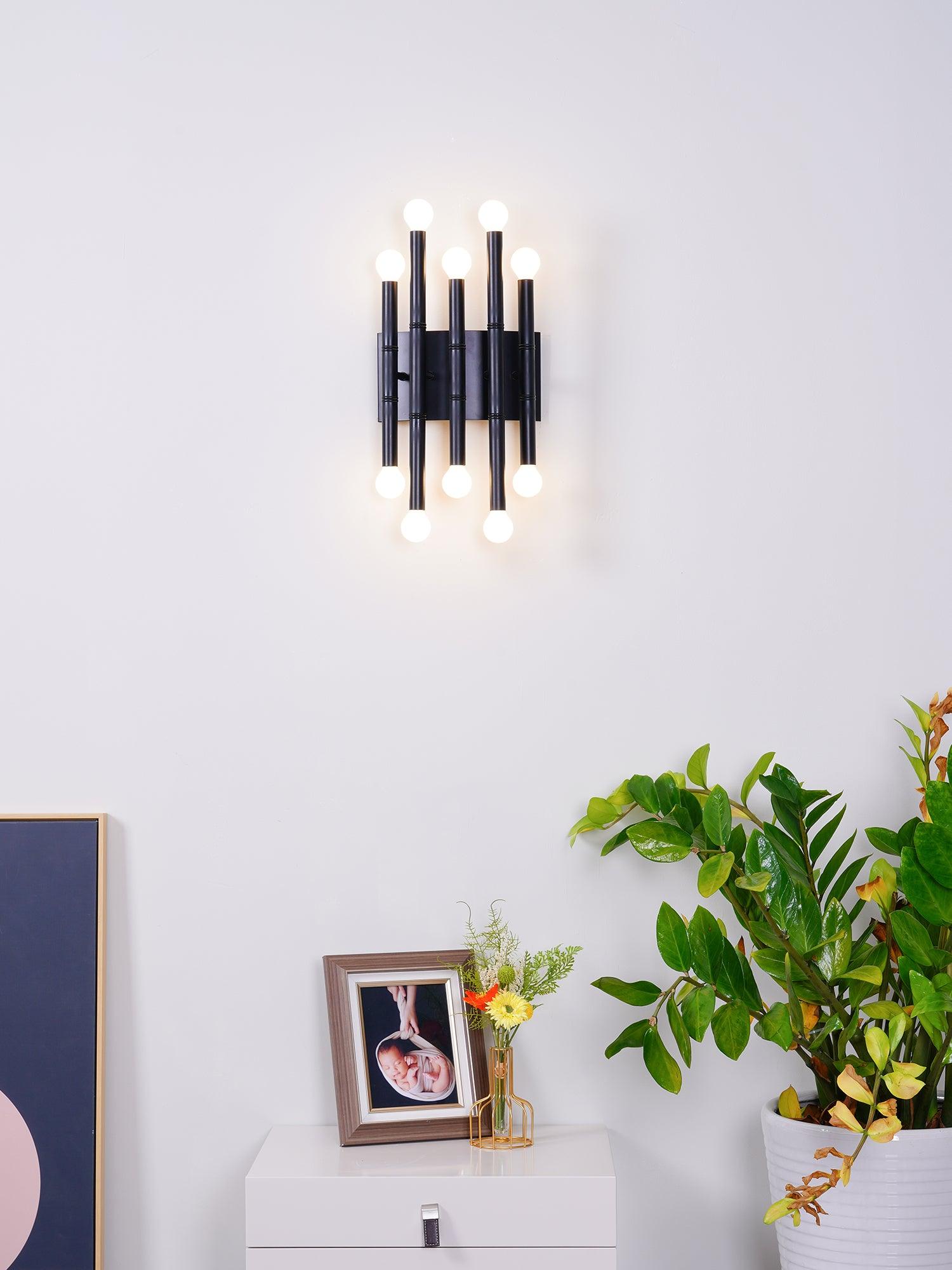 Meurice Sconce Wall Light - Dia 22cm x H 37cm Metal, Hardwired Wall Sconce, detail 6