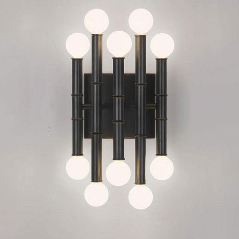 Meurice Sconce Wall Light - Black Wall Lamp, Hardwired Wall Sconce, detail 18