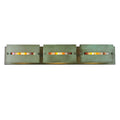 Moss Creek Creekside 36 Inch 3 Light Bath Vanity Fixture - Bathrooms, Bathroom Vanity Light, Height: 6.0 Inches