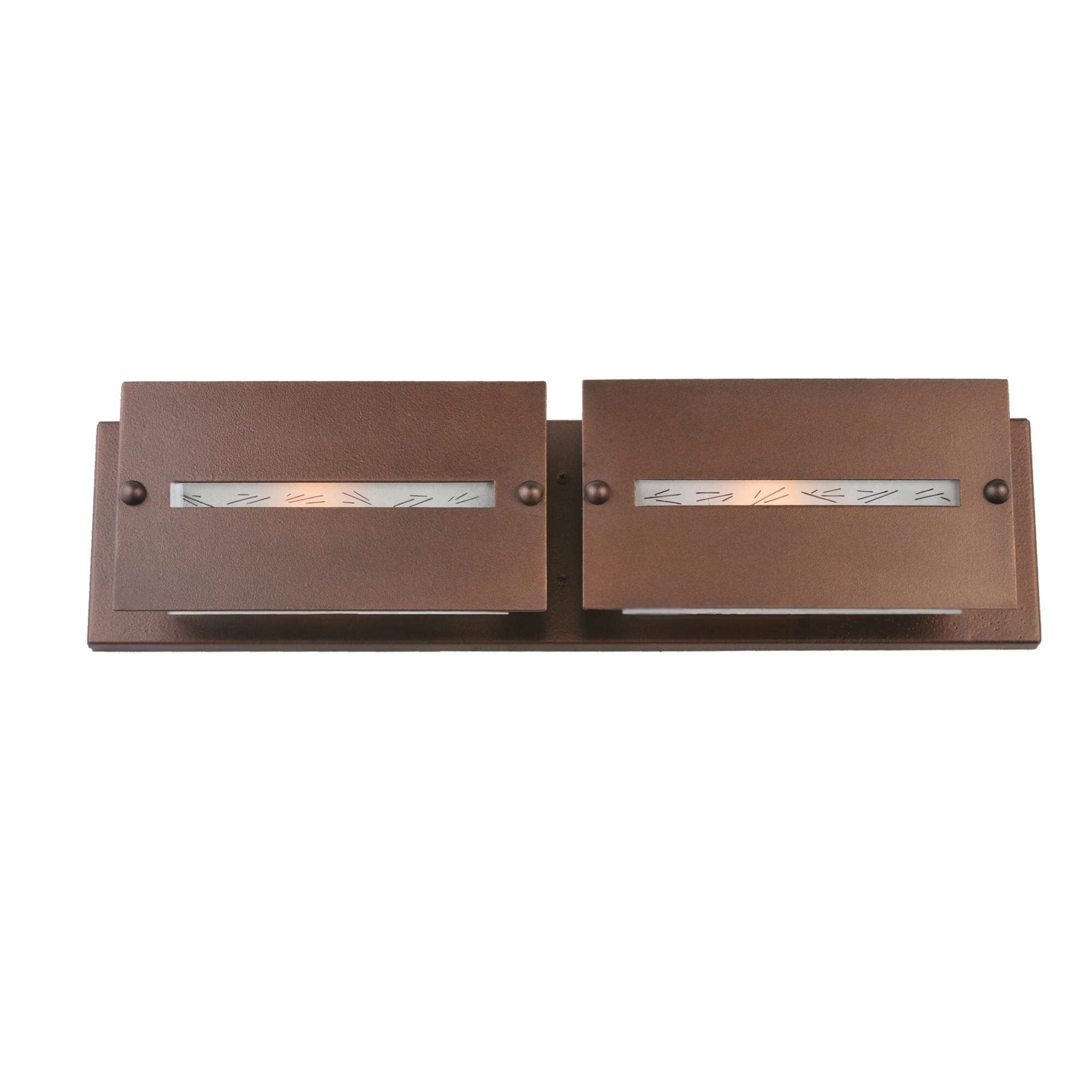 Moss Creek Creekside 24 Inch 2 Light Bath Vanity Fixture - Bathrooms, Bathroom Vanity Light, Height: 6.0 Inches