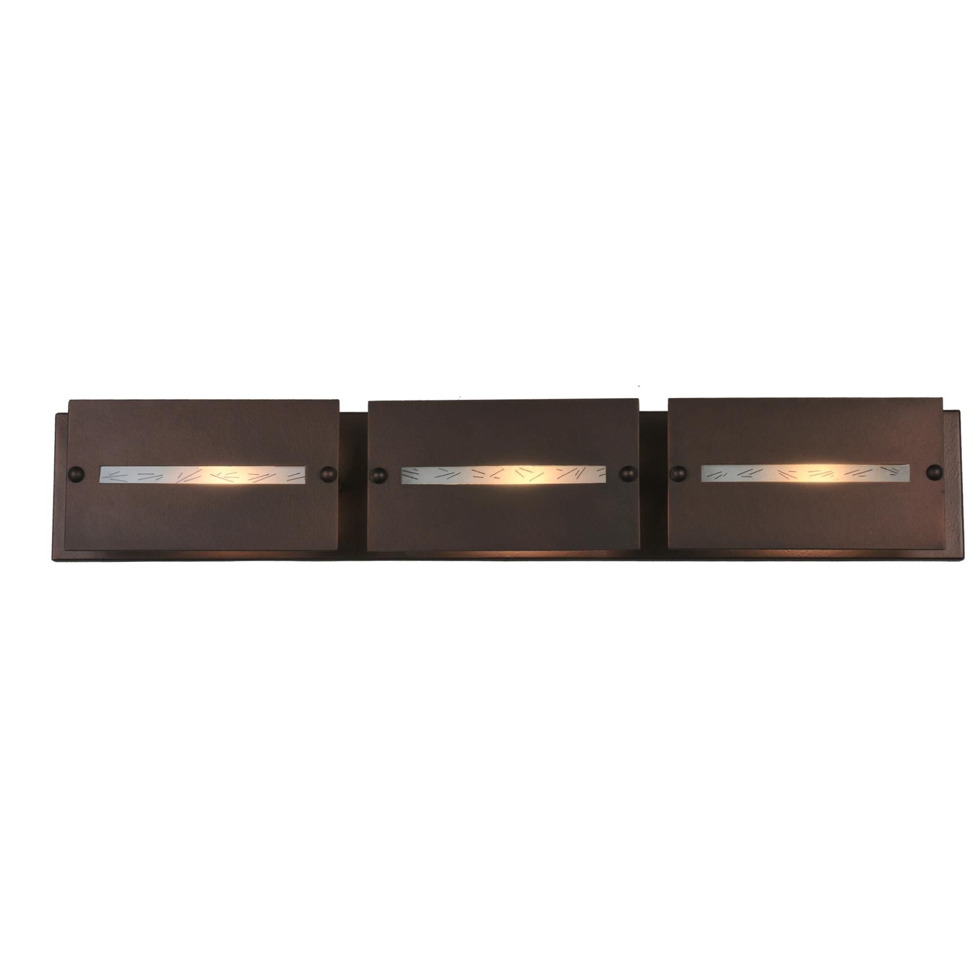 Moss Creek Creekside 36 Inch 3 Light Bath Vanity Fixture - Vanity Light, Bathroom Vanity Light, Height: 6.0 Inches