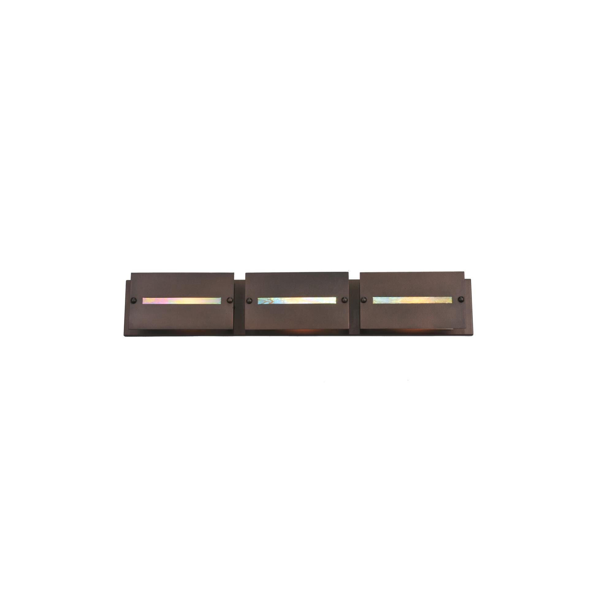 Moss Creek Creekside 36 Inch 3 Light Bath Vanity Fixture - Height: 6.0 Inches, Bathroom Vanity Light