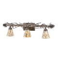 Jadestone Delta 36 Inch 3 Light Bath Vanity Fixture, Bathroom Vanity Light, Height: 9.5 Inches