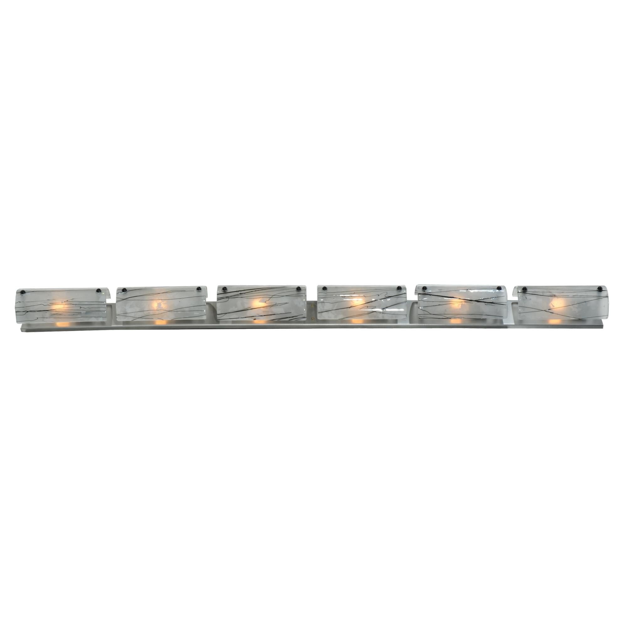 Branches 73 Inch 6 Light Bath Vanity Fixture, Bathroom Vanity Light, Height: 73.0 Inches