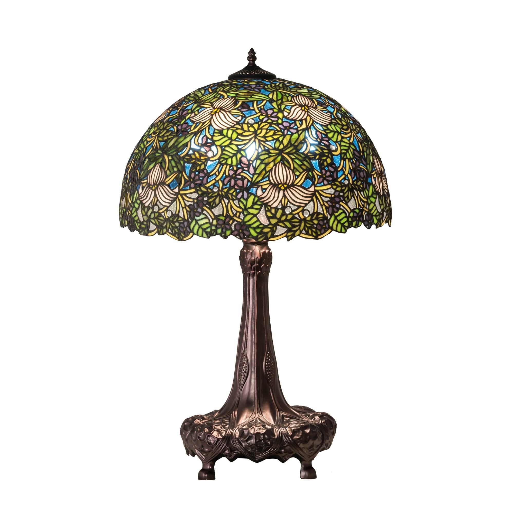 Trillium And Violet 31 Inch Table Light, Bedside Table Lamp, Height: 31.0 Inches