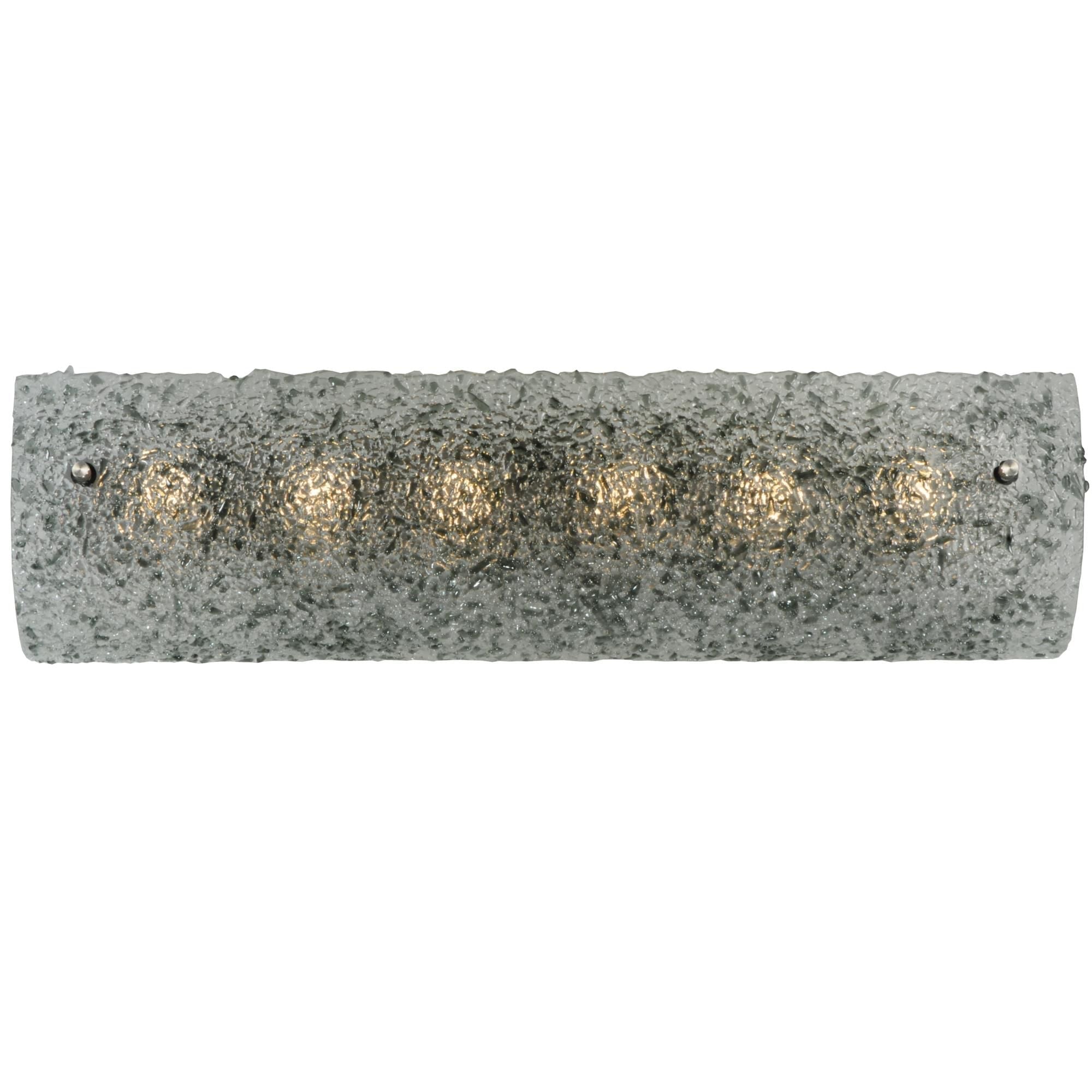 Moonscape 31 Inch 6 Light Bath Vanity Fixture, Bathroom Vanity Light, Height: 8.0 Inches