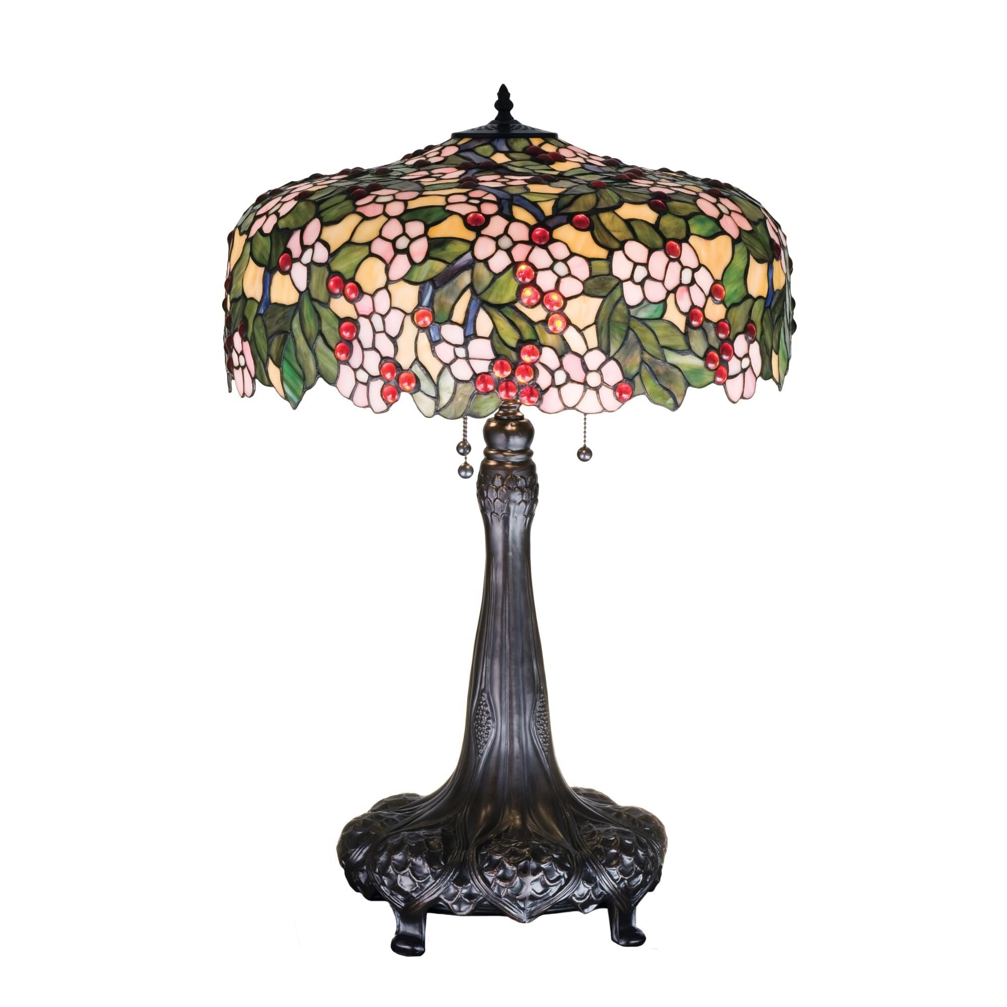 Cherry Blossom 31 Inch Table Light, Bedside Table Lamp, Height: 31.0 Inches