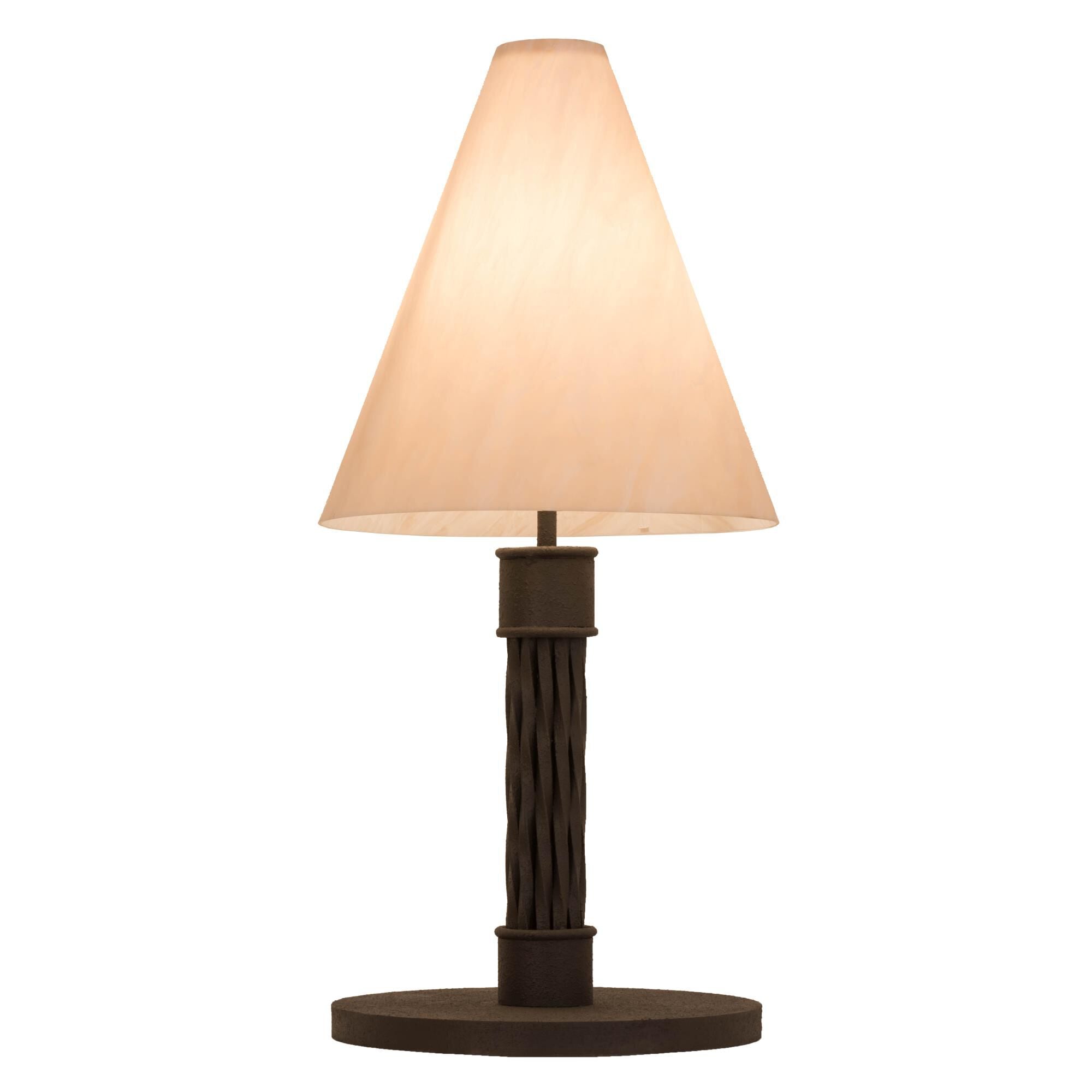 Cone Mosset 37 Inch Table Light, Bedside Table Lamp, Height: 37.0 Inches