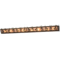 Tall Pines 60 Inch 8 Light Bath Vanity Fixture - Height: 5.5 Inches, Bathroom Vanity Light