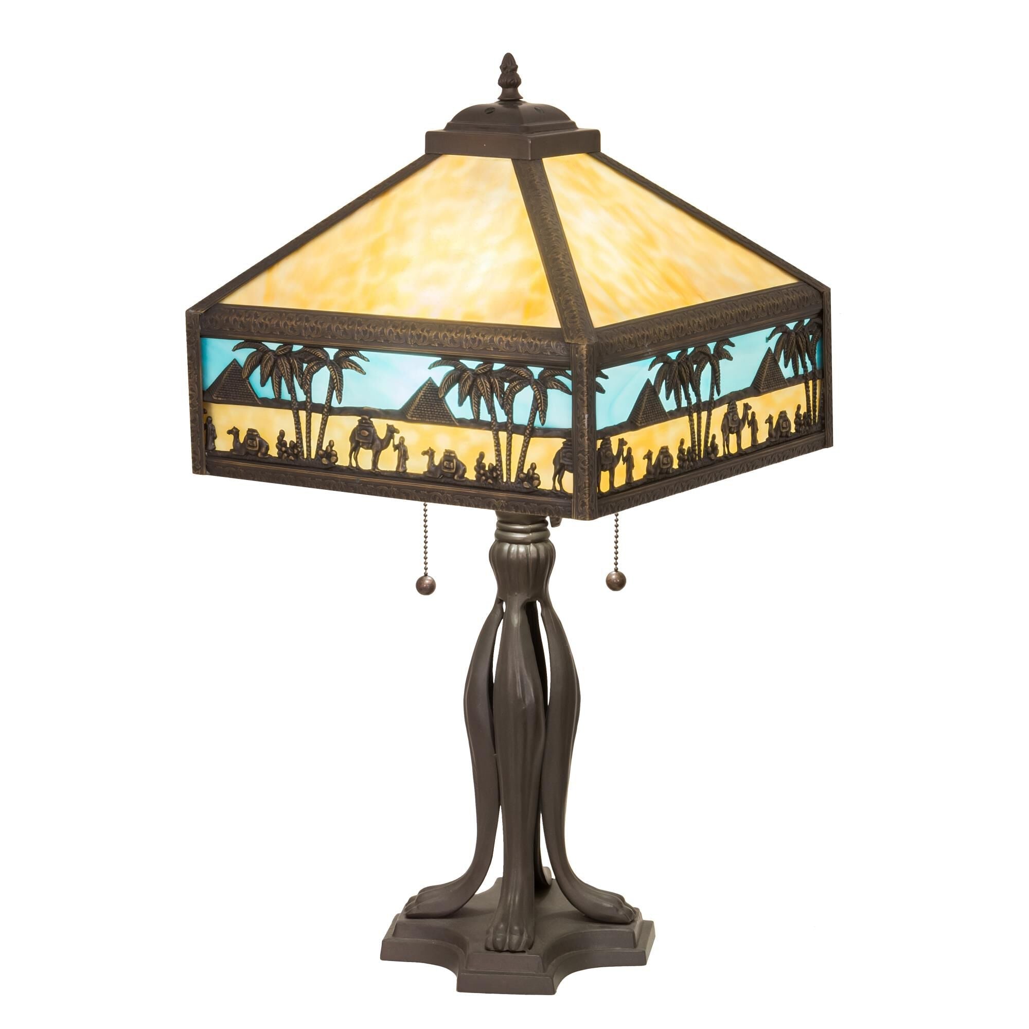Camel 26 Inch Table Light, Bedside Table Lamp, Height: 26.0 Inches