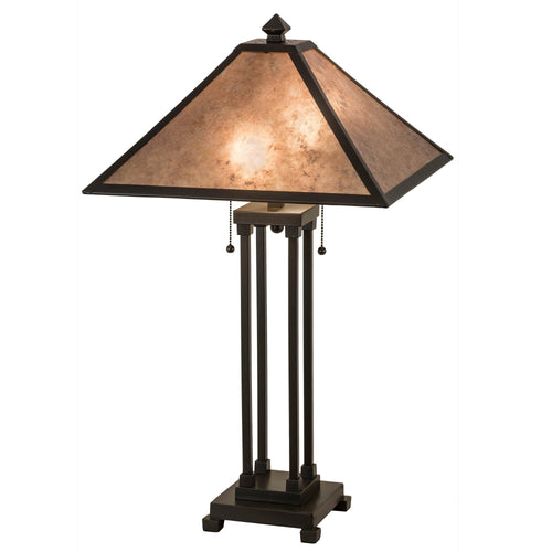 28 Inch Exterior Table Light, Outdoor Wall Light, Height: 28.0 Inches