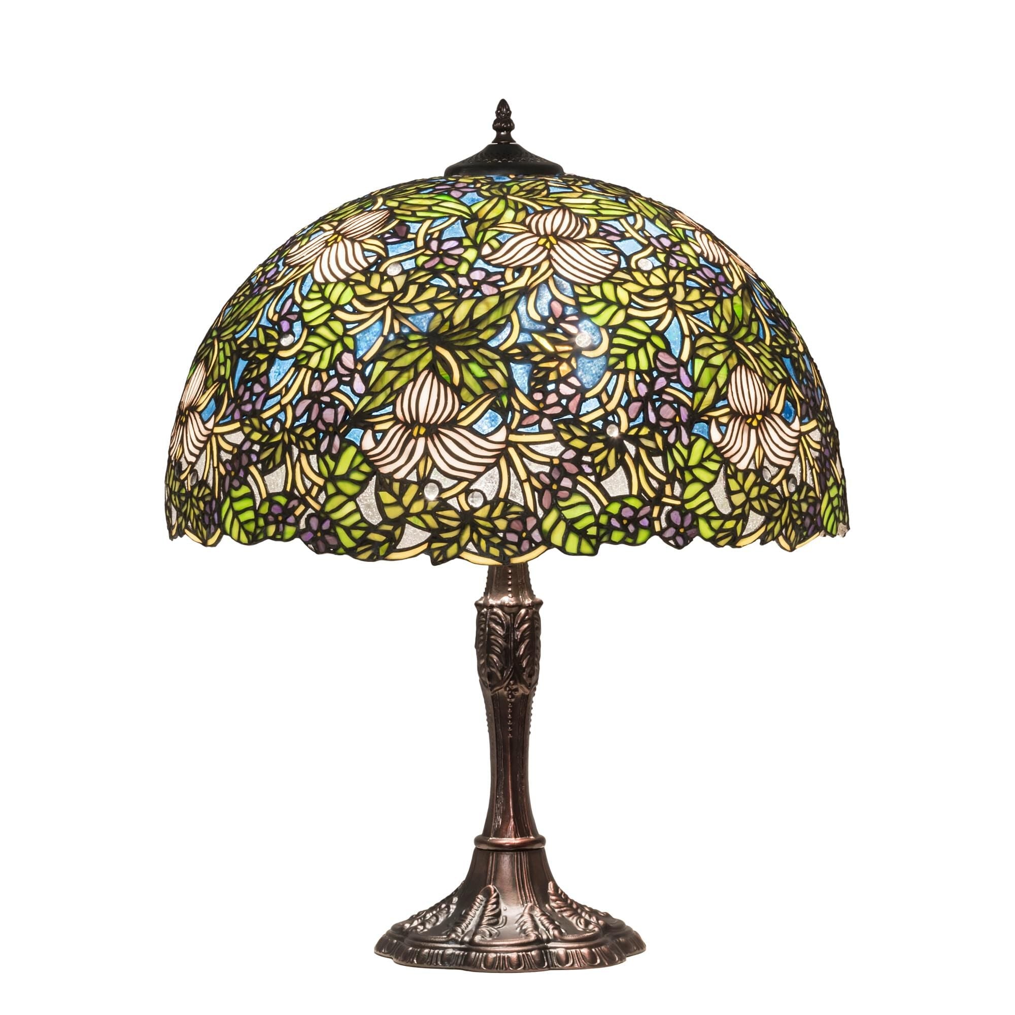 Trillium And Violet 26 Inch Table Light, Bedside Table Lamp, Height: 26.0 Inches