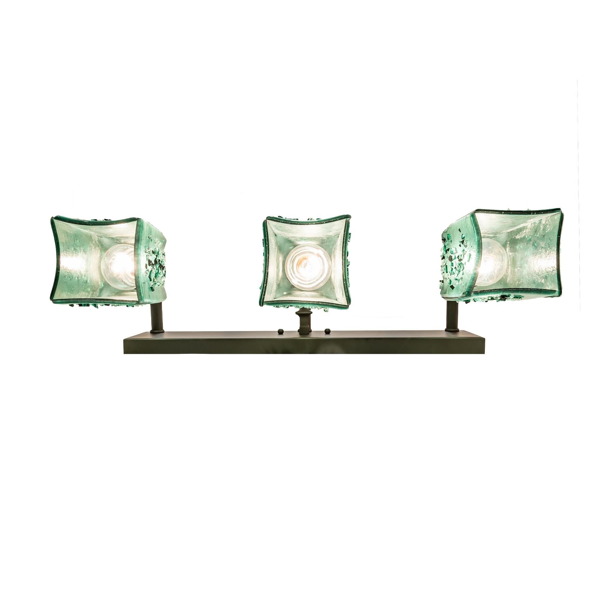 Metro Fusion 24 Inch 3 Light Bath Vanity Fixture, Bathroom Vanity Light, detail 4