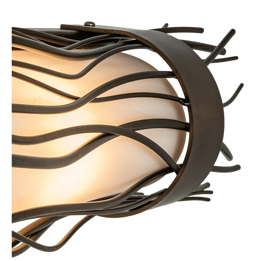 Rama 26 Inch 2 Light Bath Vanity Fixture, Bathroom Vanity Light, detail 7