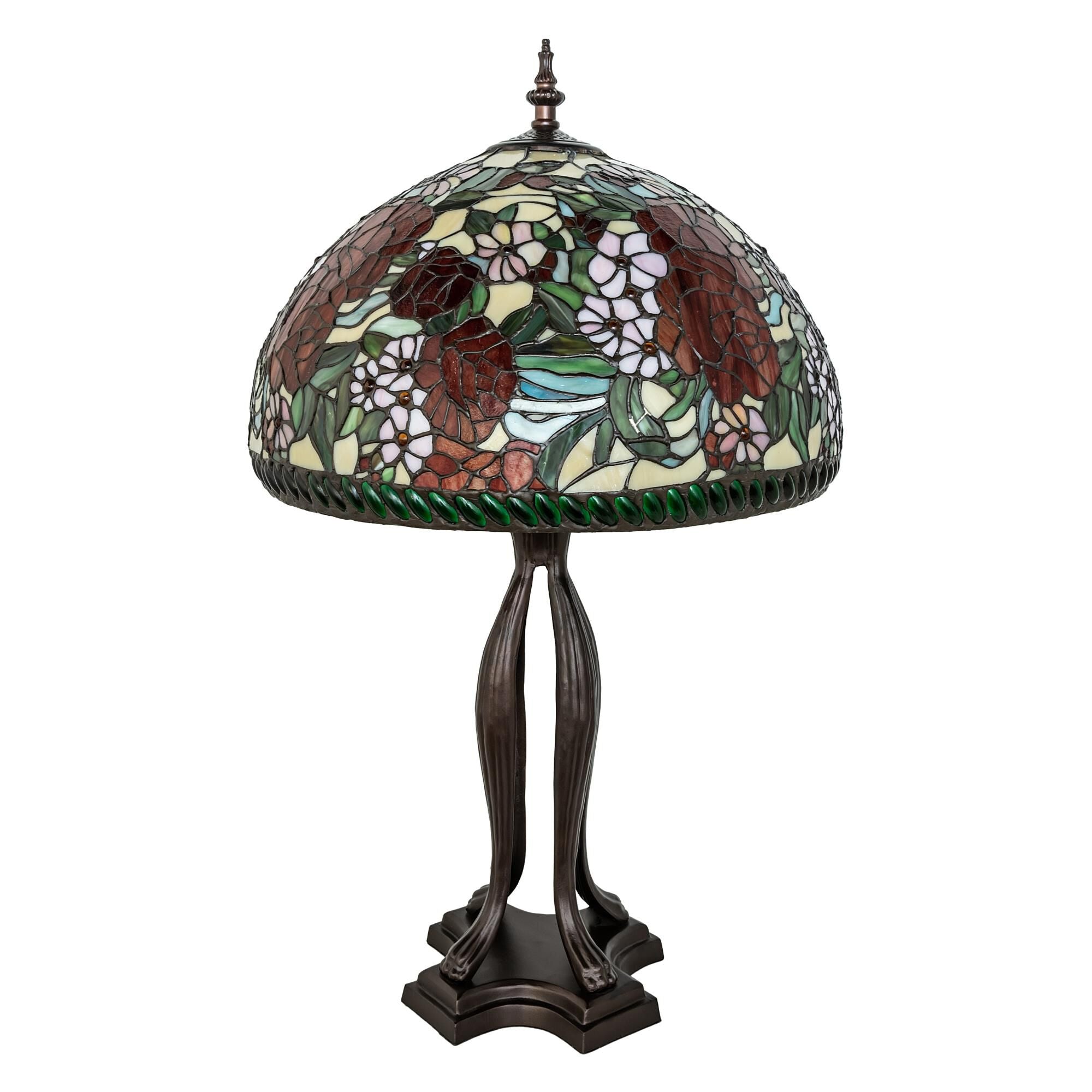 Romance Rose 33 Inch Table Light, Bedside Table Lamp, detail 2