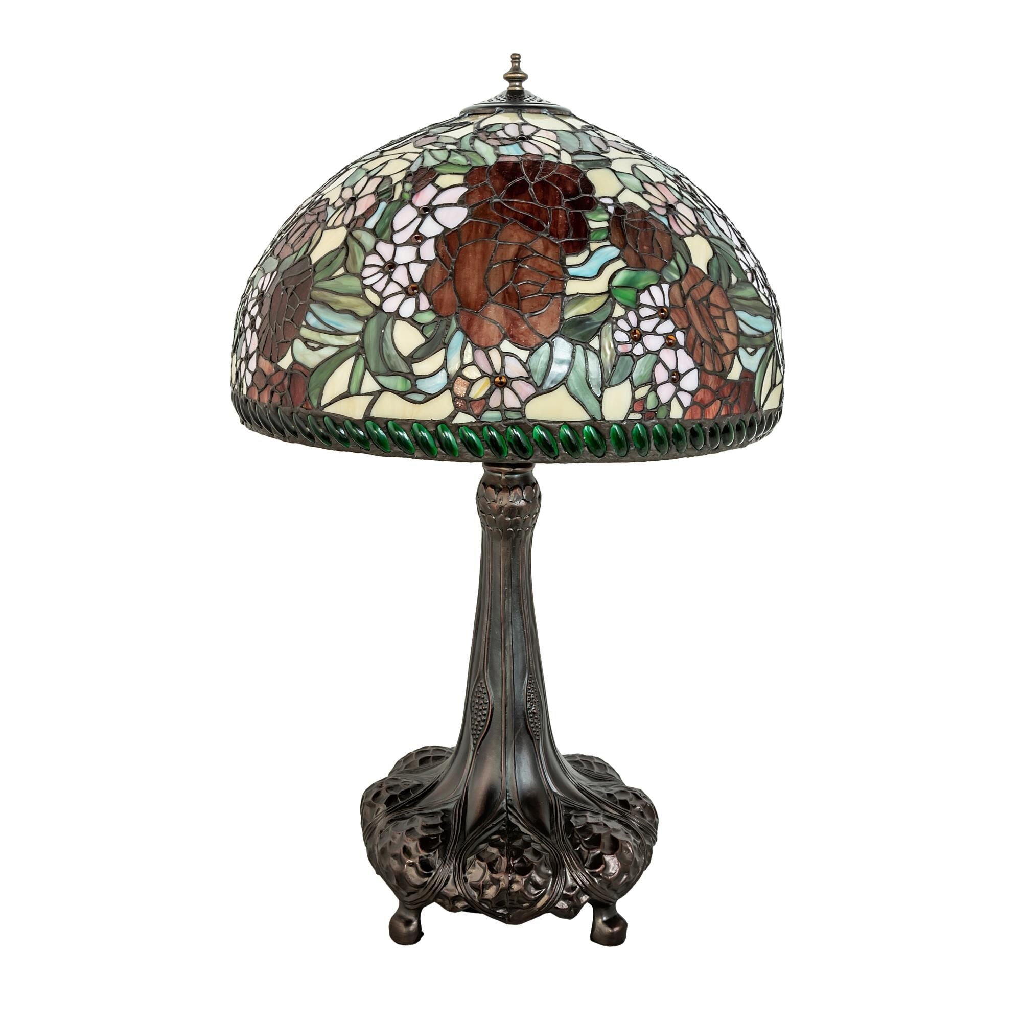 Romance Rose 31 Inch Table Light, Bedside Table Lamp, detail 2