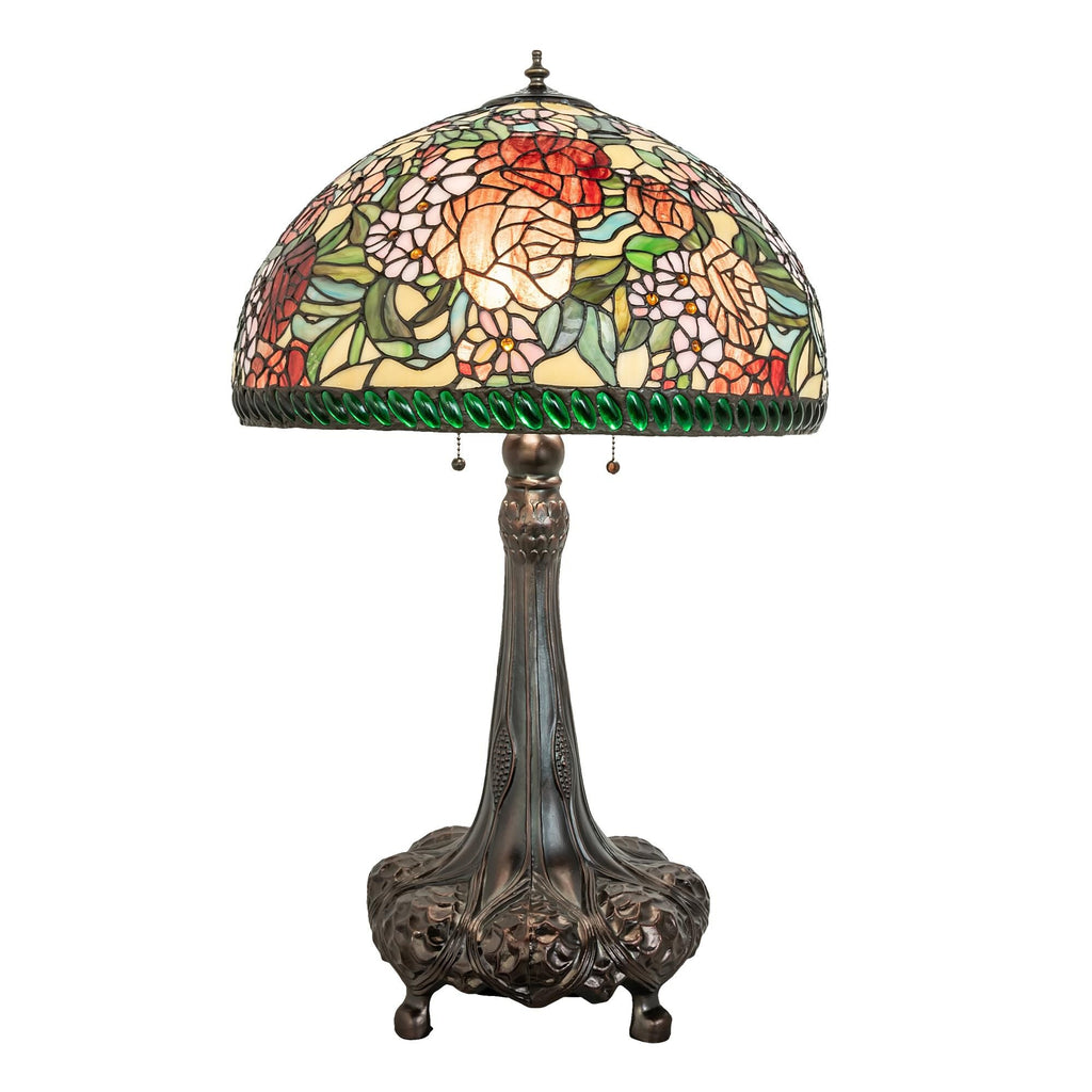 Romance Rose 31 Inch Table Light, Bedside Table Lamp, detail 4